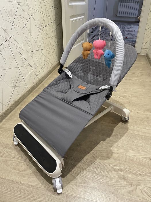 Новый шезлонг для новорождённого. Yangi kabi bolalar shezlongi (0+)