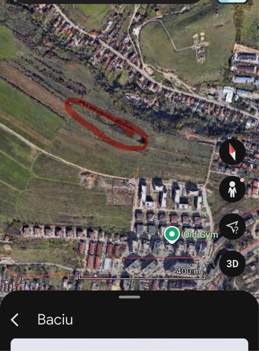 Teren Zona Baciu in apropiere de strada Venus