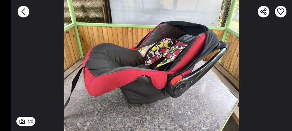 Бебешко столче/кош за кола