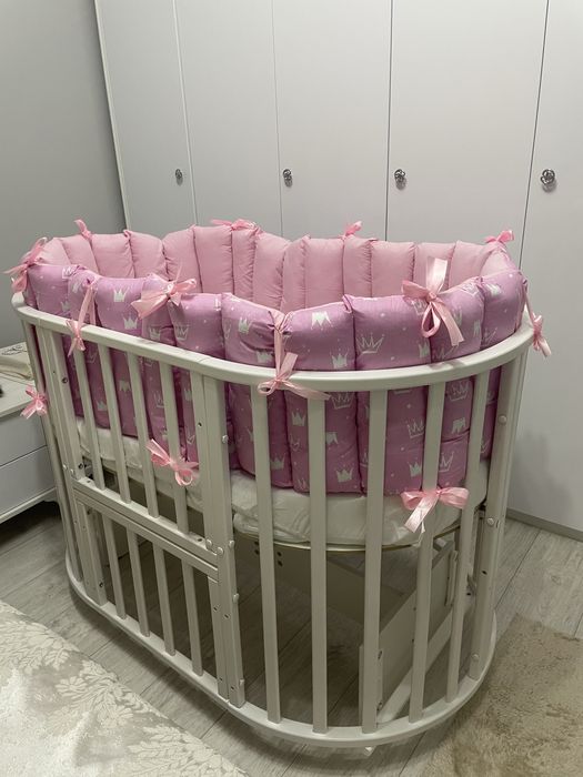 Кровать-манеж (трансформер) с маятником