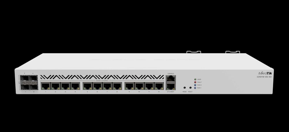 Маршрутизатор MikroTik Cloud Core Router 2116-12G-4S+