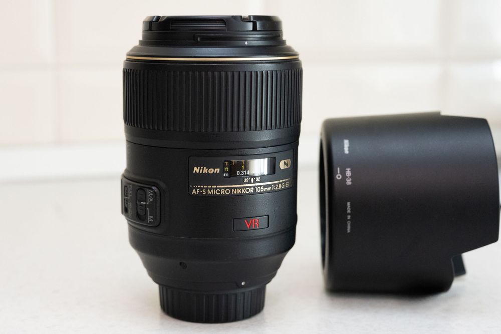 Nikon AF-S VR Micro-Nikkor 105mm f/2.8G IF-ED - compatibil FTZ