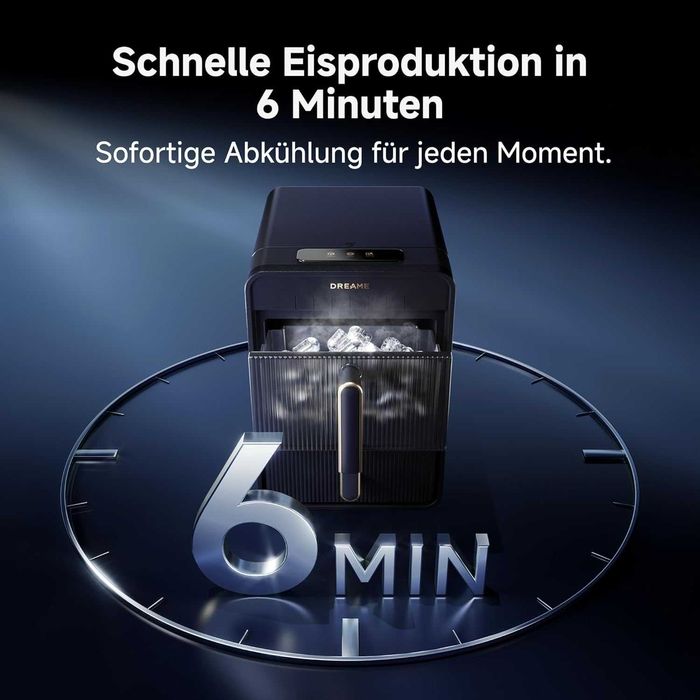 Нов Ледогенератор Машина за Лед Dreame Aura, 2 Вида Лед Самопочистване