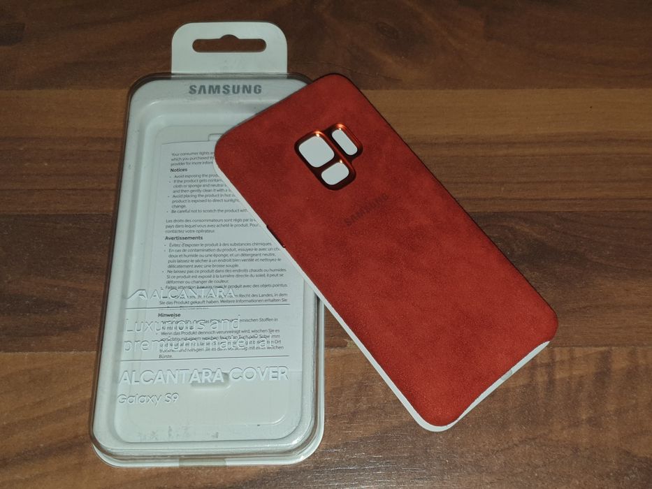 Husa originala Samsung Alcantara Cover Galaxy S9 G960
