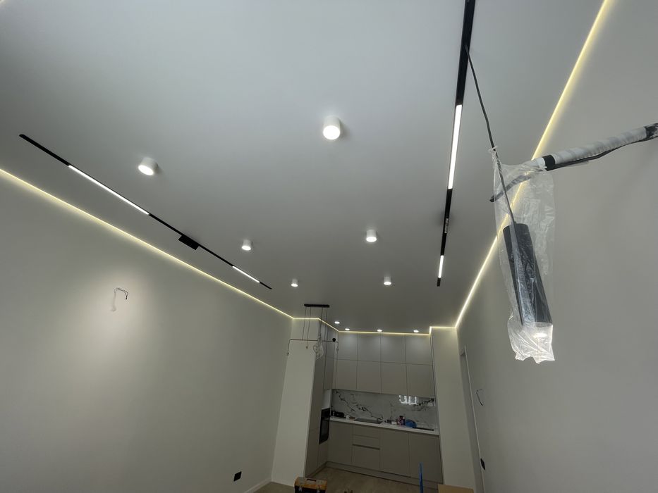 Натяжные потолки от 1000 тг. кв.м