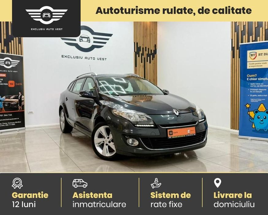 Renault Megane / Rate Fixe / Garantie / Livrare