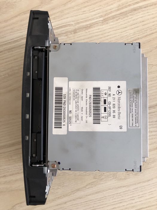 Магнитола от японца на w211