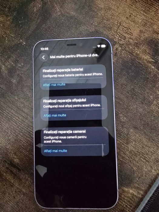 Iphone 12 mini violet 64gb faceid defect