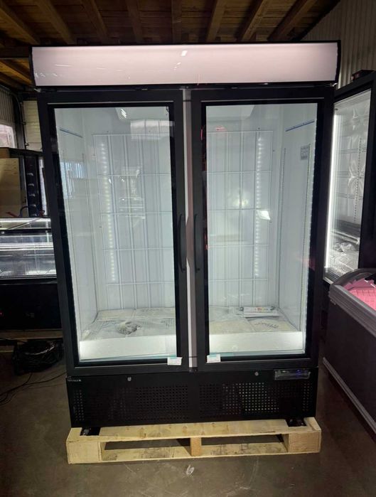 Vitrina Congelare NF500, 2 usi, 1.37m, Agregat Intern, NOU