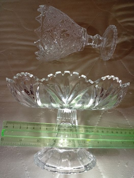 Вазы цветные и хрустальные СССР