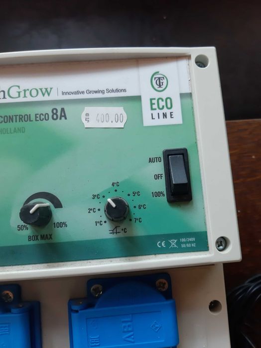 TECHGROW CLIMA CONTROL ECO 8A контролер за 2 вентилатора