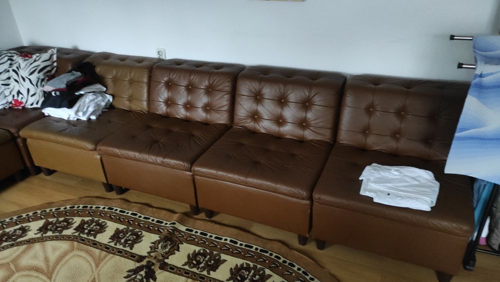 Vând corpuri canapea modulara piele
