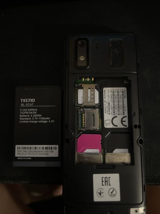 TECHNO T372 3 sim