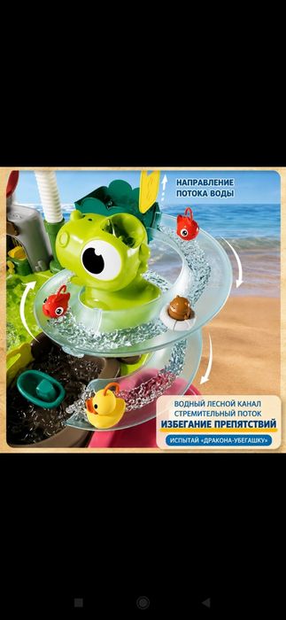 Игрушка парка динозавров водный мир