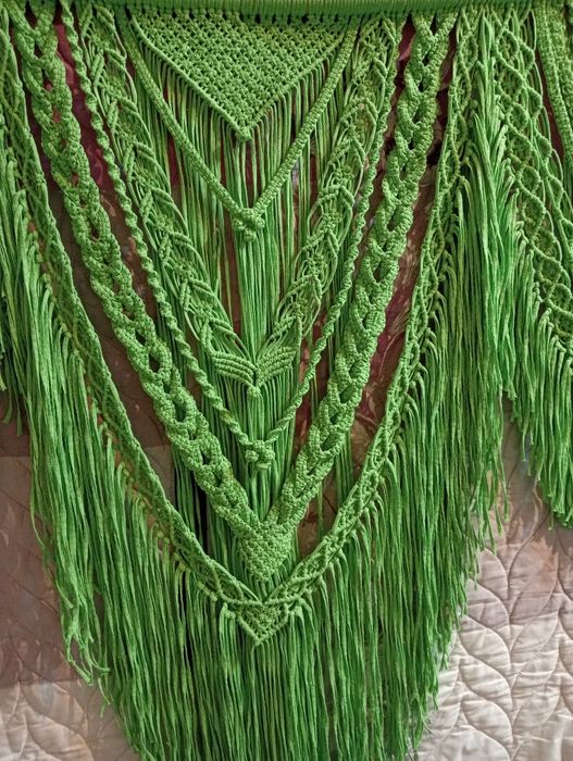 Панно ручной работы макраме