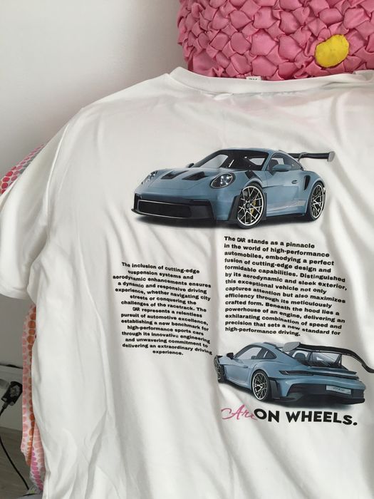 футболка с принтом Porsche 911