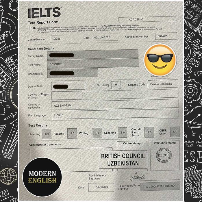 С IELTS 8.5, опытный и сертифицированный репетитор по английскому.