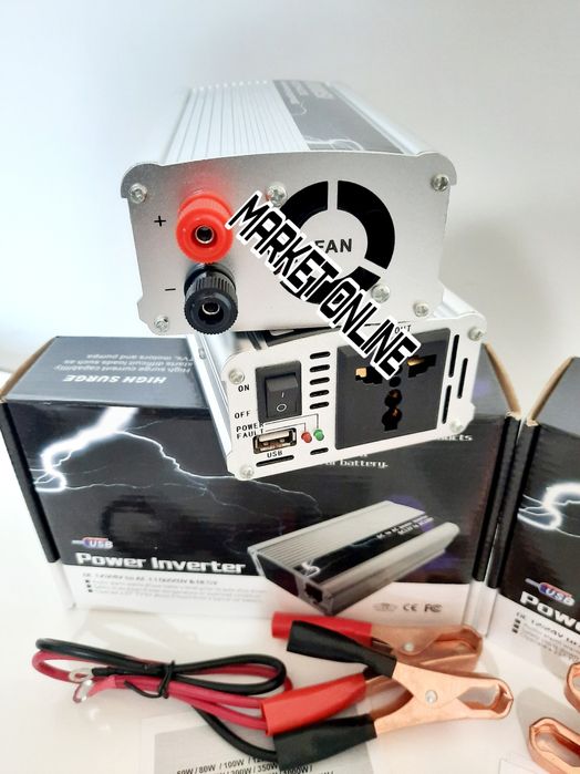Invertor auto 2000/ 1500/1000/500/3000Wati  NOU