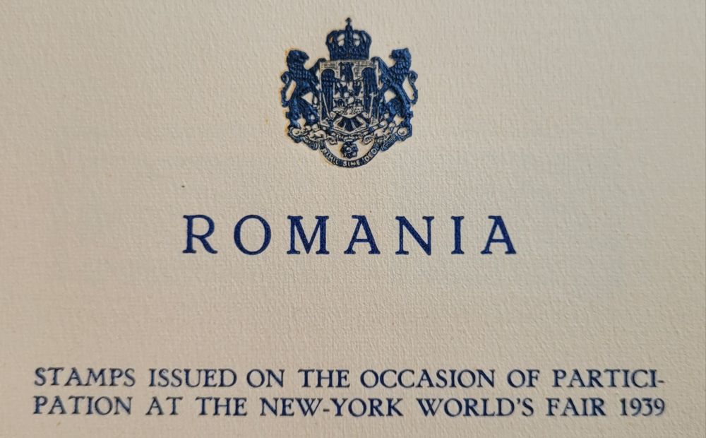 Timbre Romania 1939 Carol ll bani vechi bancnote