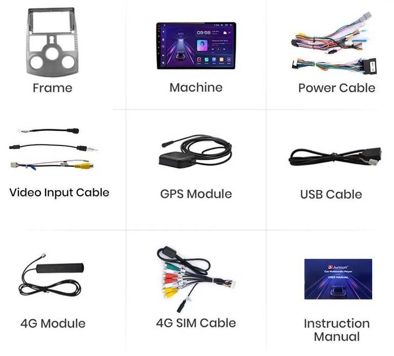 Мултимедия 9″ Android 14 за DAIHATSU TERIOS II J200 CARPLAY навигация