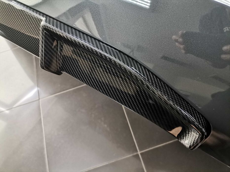 Carbon Задна Броня BMW 4 G22 G23 M пакет БМВ Г22 Г23 Спорт Карбон А32
