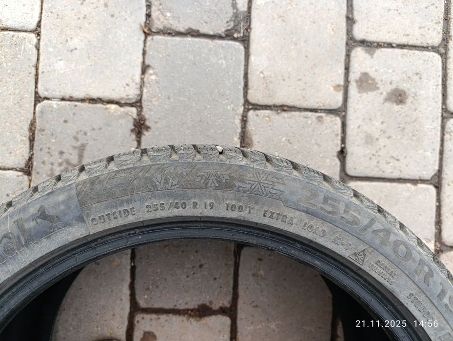 Продам Continental 255/40 r19