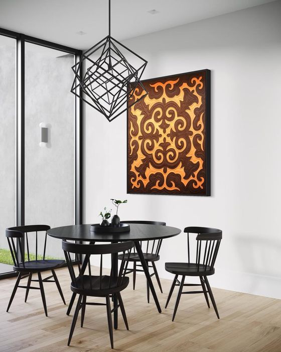 этно қазақы картина