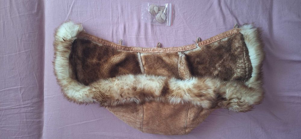 Женская дубленка б/у