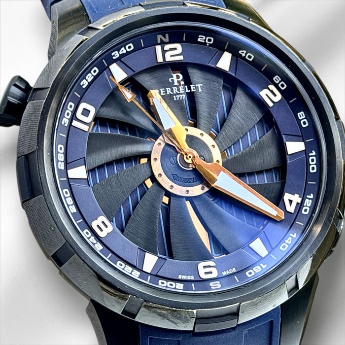 Perrelet Turbine Yacht – Automatic 47mm Blue Dial Мъжки часовник