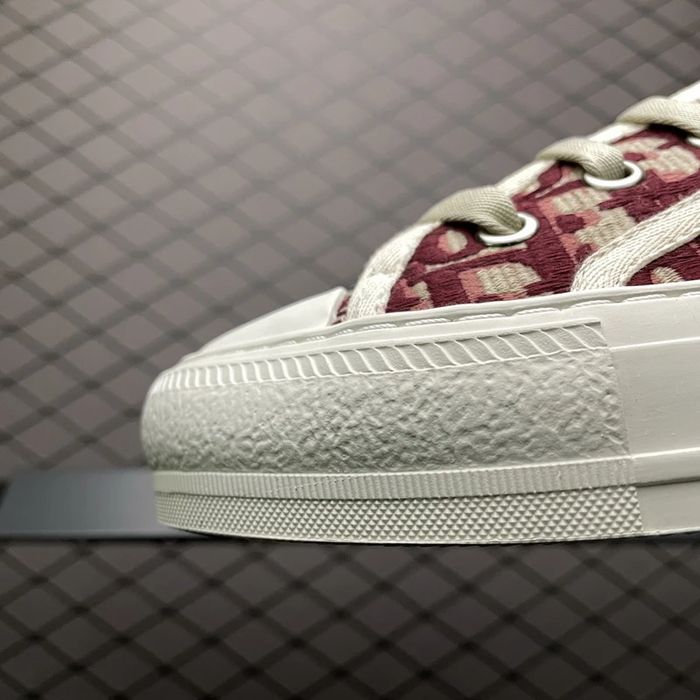 CD Walk N Dior Oblique Red Canvas