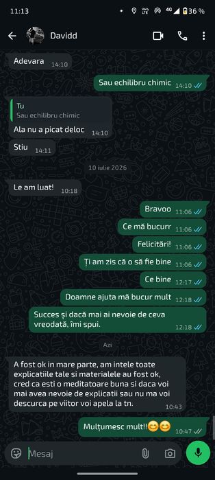 Meditații chimie