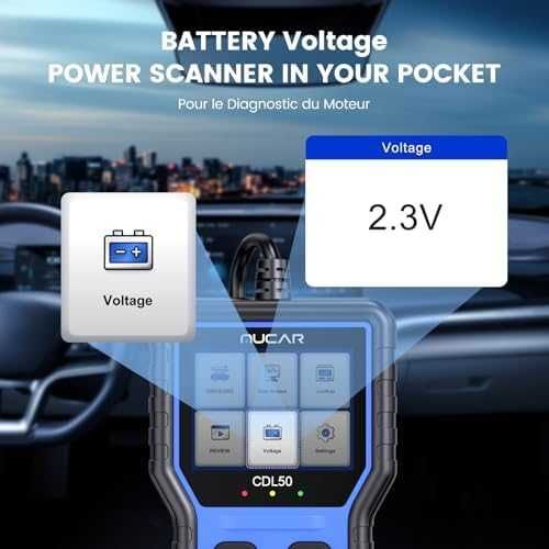 Нов OBD2 скенер за кола Mucar CDL50 диагностика двигател DTC VIN CAN Уред диагностика автомобил