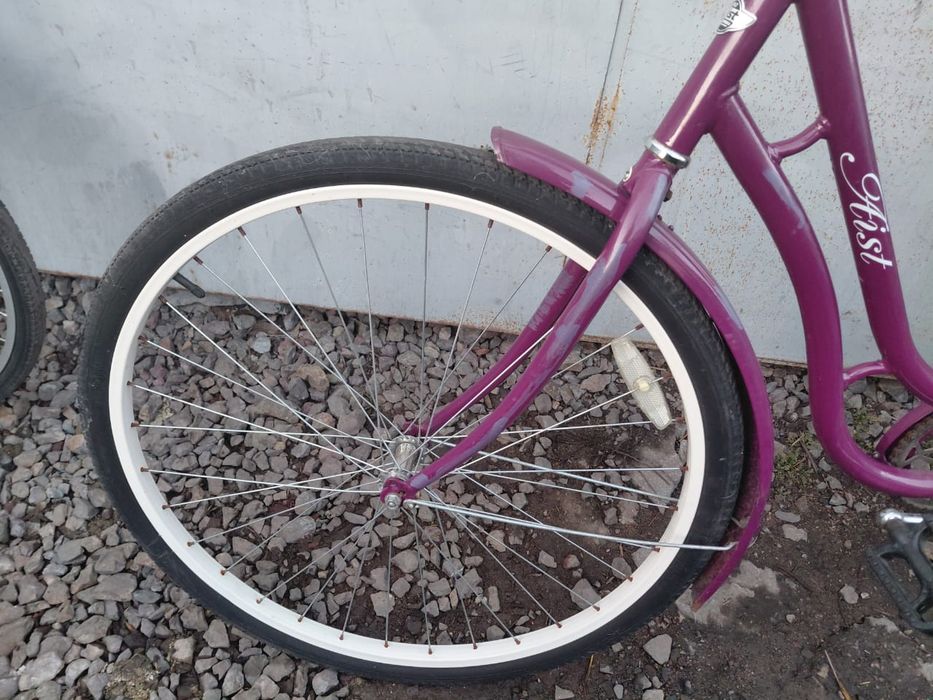 Велосипед Аист фиолетовый