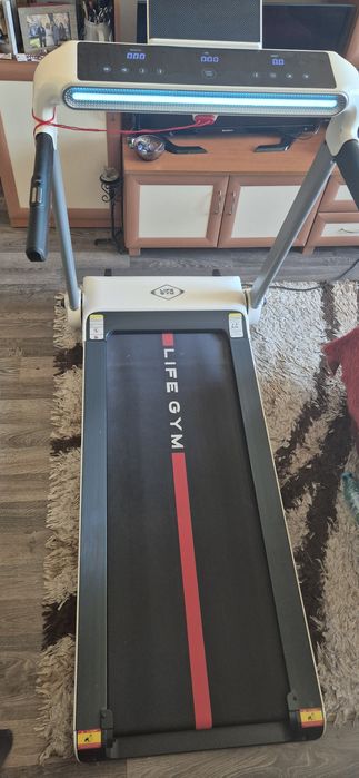 Бягаща пътека Life Gym, Ultimate home treadmill, 15км, Бяла