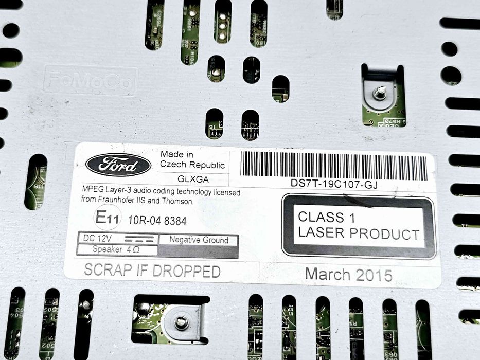 Radio CD cu navigatie Ford Mondeo 5 Sedan [Fabr 2014-2022] DS7T-19C10