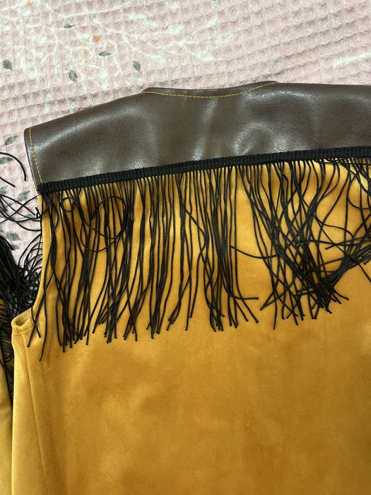 Костюм ковбоя с кожанными вставками