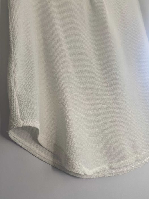 Bluza/top alb ecru, S/36, noufara eticheta, material super