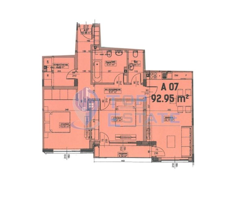 Продава се Тристаен апартамент в Велико Търново, Бузлуджа - 104 кв.м за 1000 €/кв.м - Снимка #3