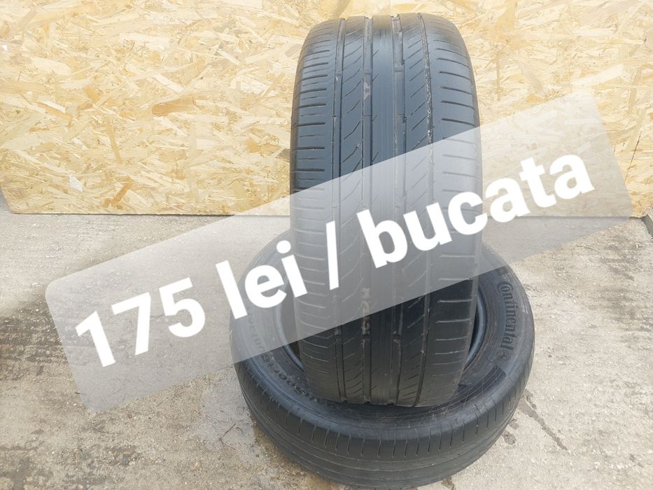 175 lei bucata! Doua anvelope de vara 275 50 r20 Continental