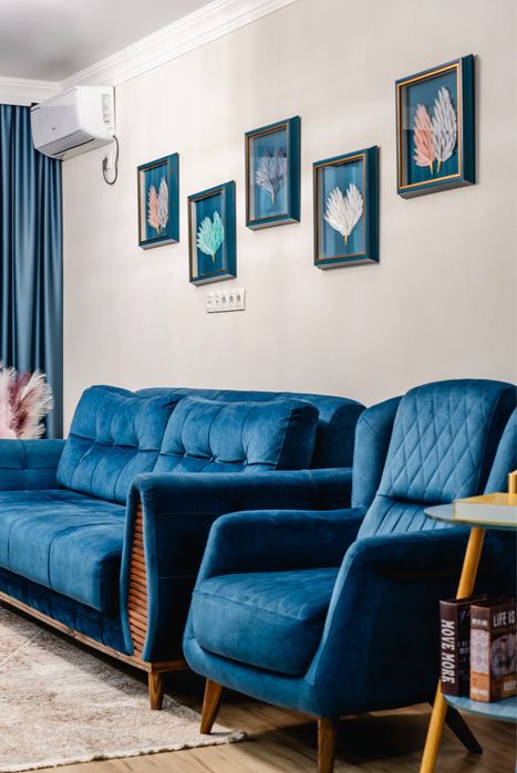 Диван и 2 кресла