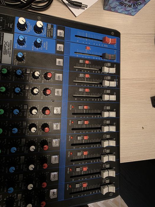 Mixer Audio Yamaha MG12XU - Stare Excelentă / Efecte SPX / USB