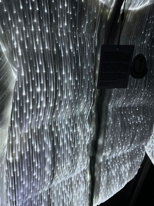 Яке Palm Angels x Moncler бяло размер Л