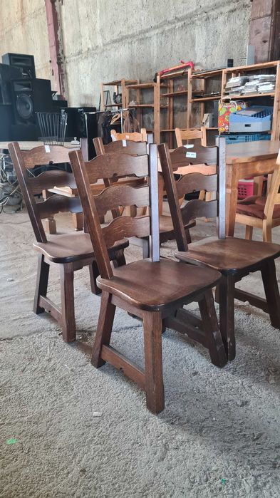 масивен стол внос от Европа