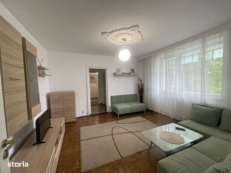Ap 2 camere mobilat și utilat etaj 1 str Rahova zona Kaufland 320 euro