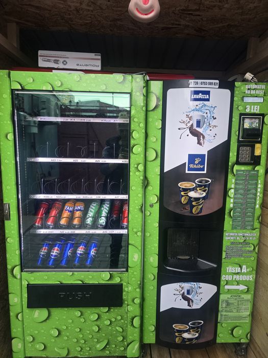 Autonomat cafea Bianchi bvm si distribuitor automat bvm slave