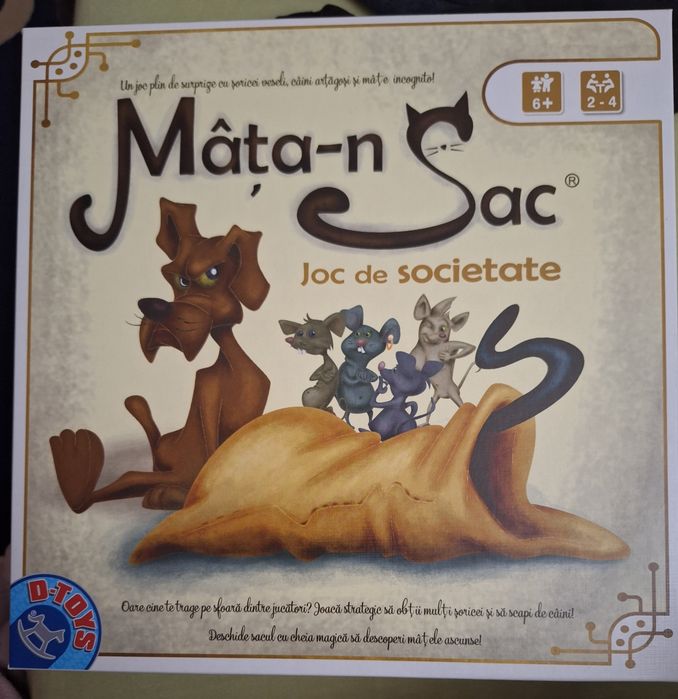 Mâța-n sac joc de societate