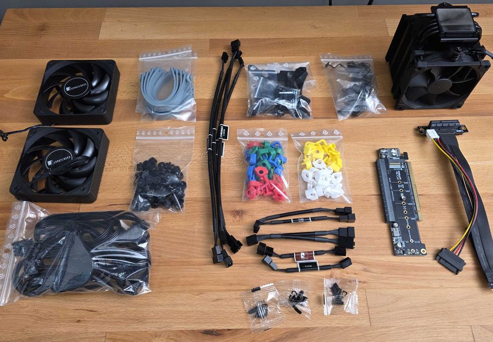 Kit NAS / Home Server Jonsbo N3 [Seasonic SPX-650 + Noctua NH-U9S + Noctua Fan Setup]
