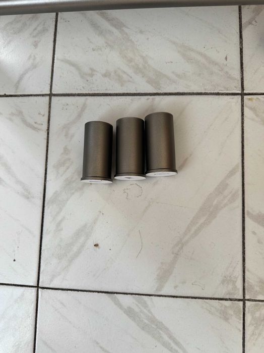 Алуминиева лира за баня сива - габарит 40х90 см - 426W