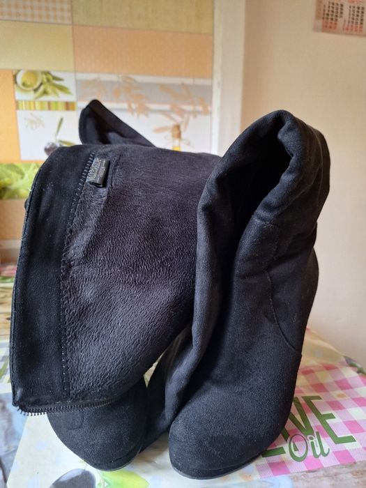 Сапожки замшевые размер 36