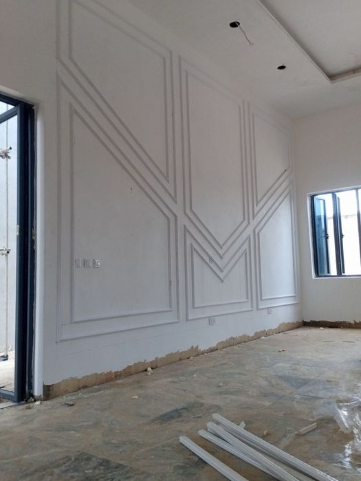 Dekor ramka uchun molding polimer tyagalar